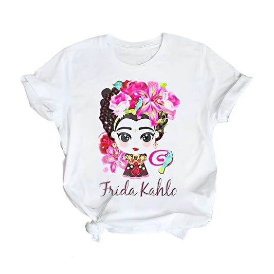 Frida Kahlo T-Shirt mit Druck